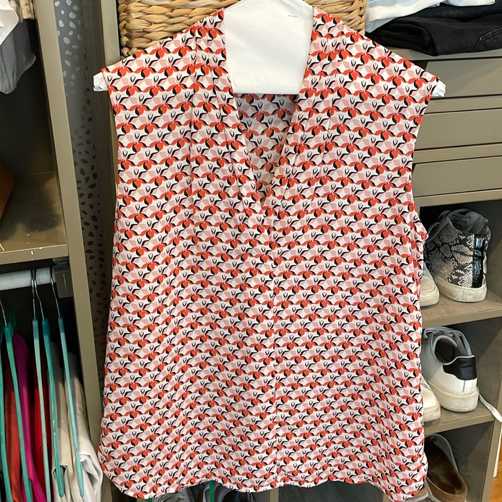 Halogen Print Blouse
